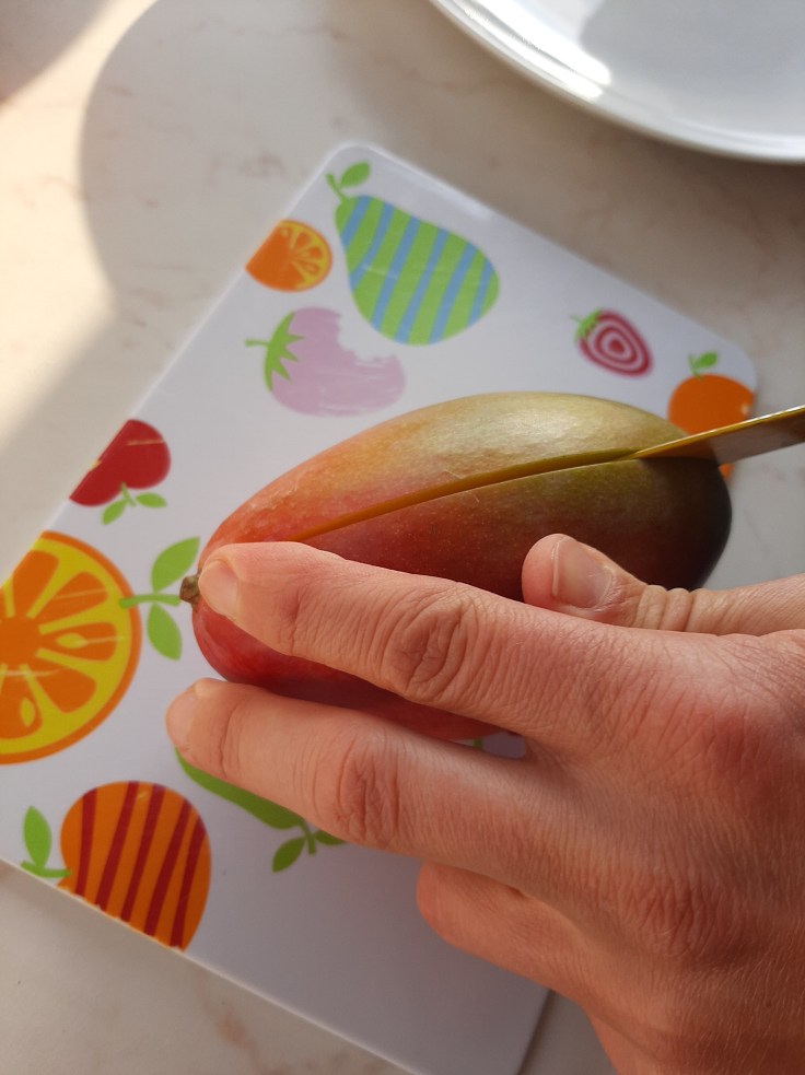 Dwoje aspies kontra jedno mango